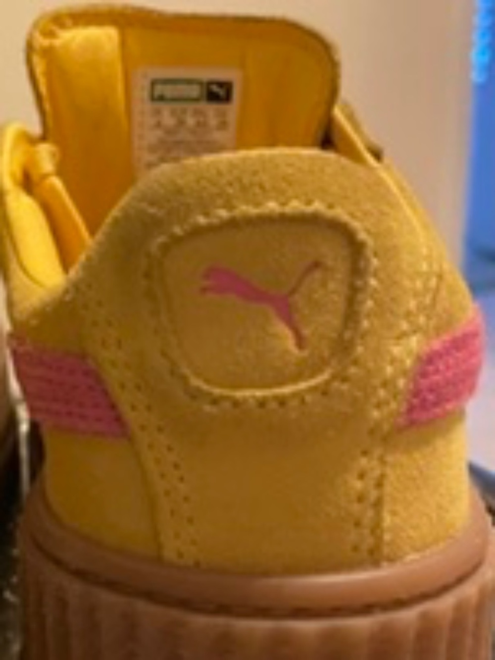 Rihanna’s FENTYXPUMA Creeper Platforms in premium suede (8.5) - Picture 6 of 15